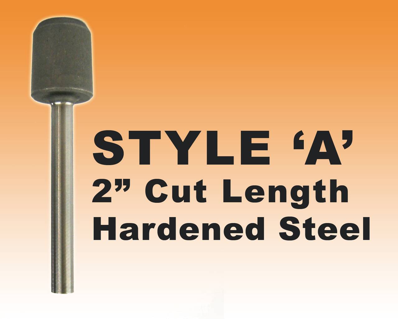 DRILL BIT- STYLE A - 3/16" Premium Hardened Steel 1-3/4" Cut Length