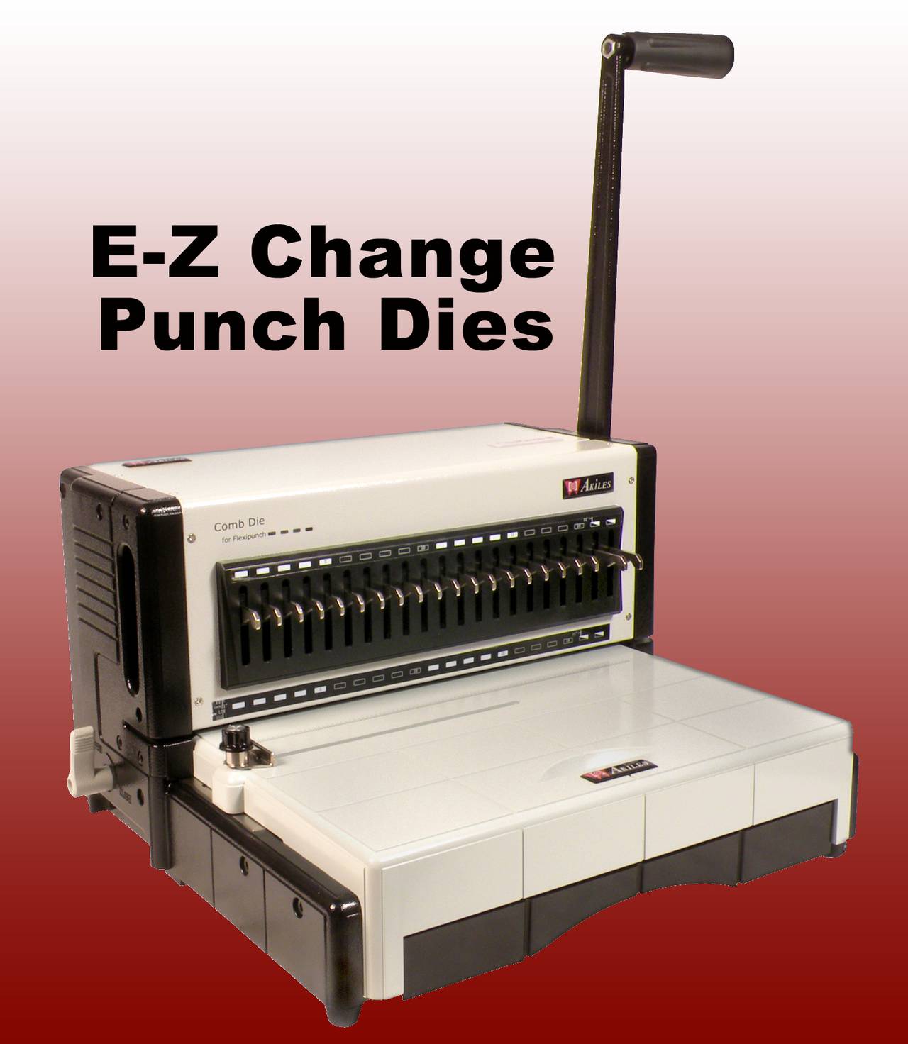 FLEXIPUNCH-M MANUAL PUNCH E-Z Change Die Set System FLEXIPUNCH-M MANUAL PUNCH E-Z Change Die Set System