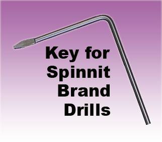 DRILL RELEASE KEY, SPINNIT For Style 'A' and 'L' Drills