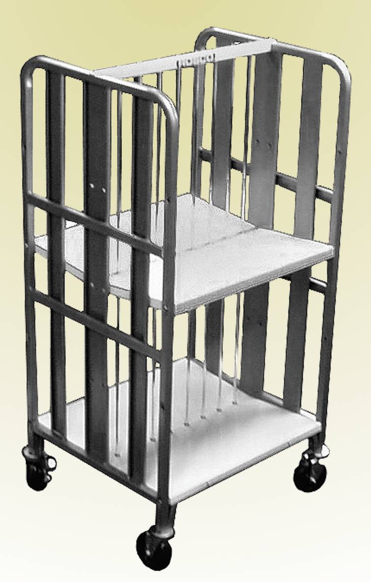 UTILITY STOCK TRUCK W/ Four 12" x 26" Shelves UTILITY STOCK TRUCK W/ Four 12" x 26" Shelves