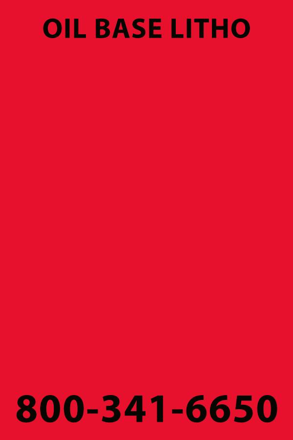 PANTONE 185 MEDIUM RED LITHO 5 lb, Oil Base Ink PANTONE 185 MEDIUM RED LITHO 5 lb, Oil Base Ink