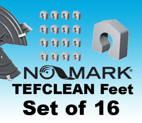 'NO-MARK' TEFCLEAN FEET Set of 16, Fully Adjustable